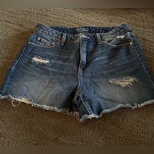 Women’s Denim Short Time and Tru- Size 10 distressed